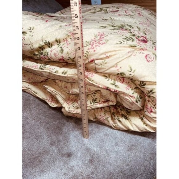 RALPH LAUREN Floral cottage QUEEN COMFORTER. Reversible, Shabby Chic, Country - Picture 3 of 11